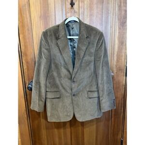 Meeting Street‎ Brown Corduroy Blazer Sport-coat EUC 48R